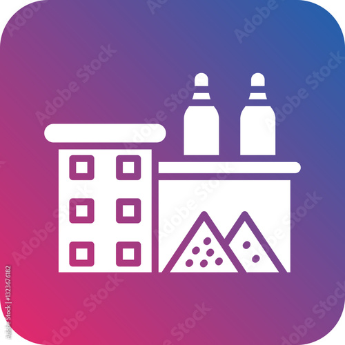 Individual Waste Production Icon Style