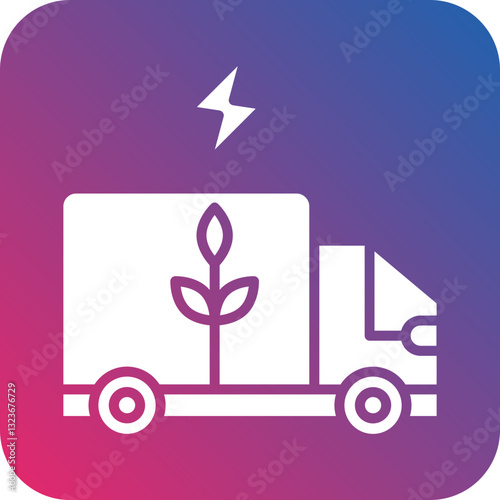 Eco Transport Icon Style