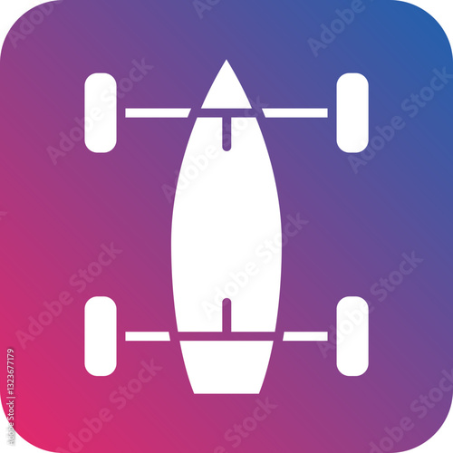 Longboard Icon Style