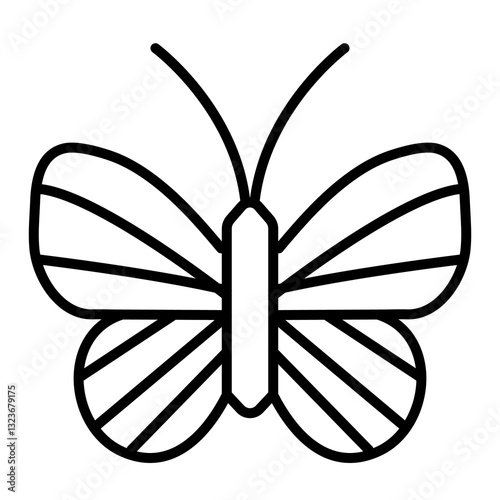 
Illustration showing a black icon of an attribute for the Easter holiday, on a white background