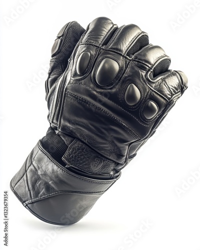 Black Leather Tactical Gloves: Protective Gear for Professionals