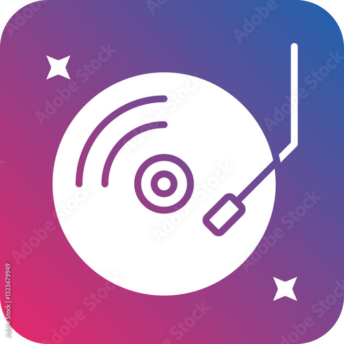 Vynil Icon Style
