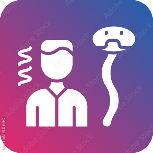 Fear Of Snakes Icon Style