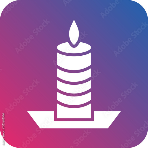 Candle Icon Style