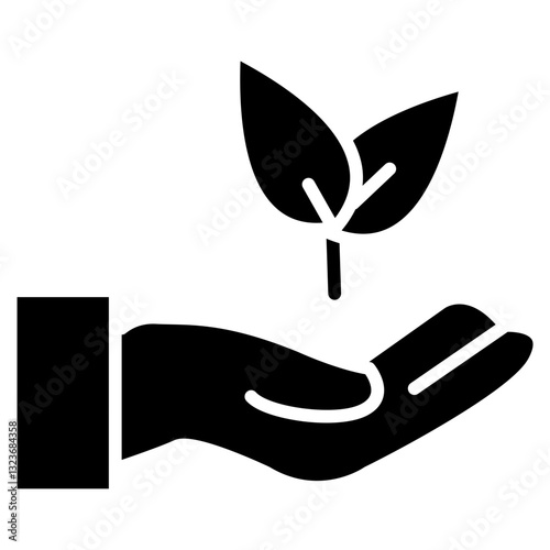 Replant Line Icon Style
