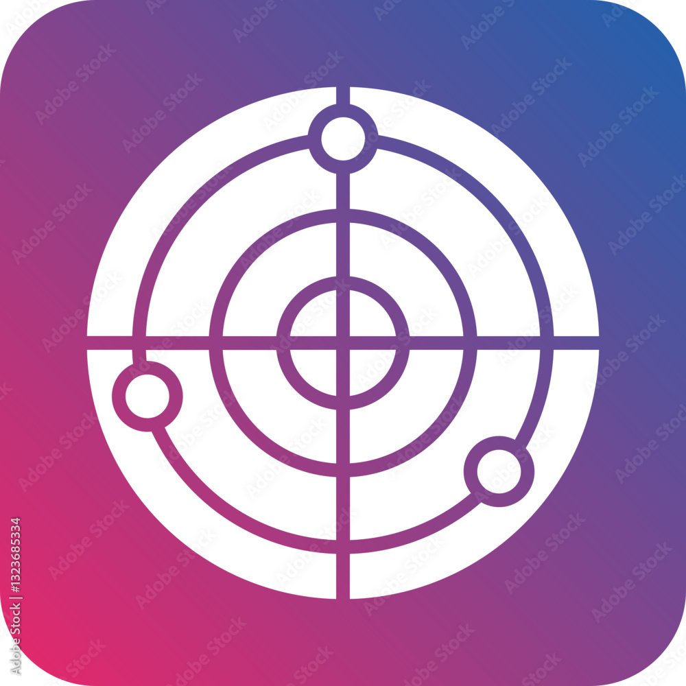 Radar Icon Style Radar Icon Style