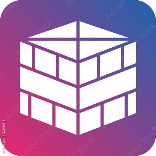 Wooden Box Icon Style