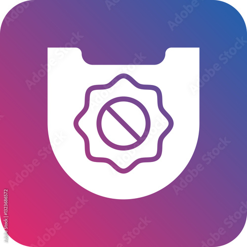 Ultra Violet Fabric Icon Style