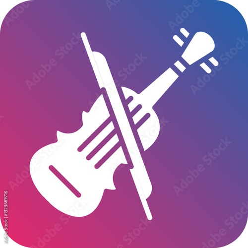 Violin Icon Style
