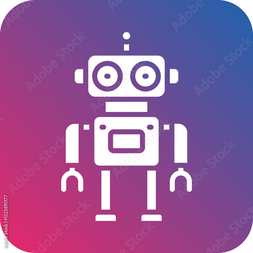 Robot Icon Style
