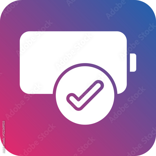Verified Battery Icon Style