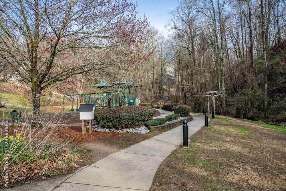 Fototapeta premium wilshire trails, gainesville, GA