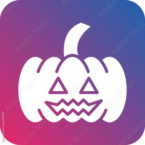 Jack O-Lantern Icon Style