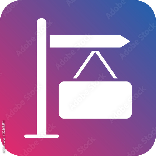Signboard Icon Style