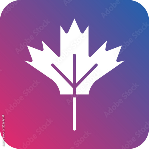 Maple Leaf Icon Style