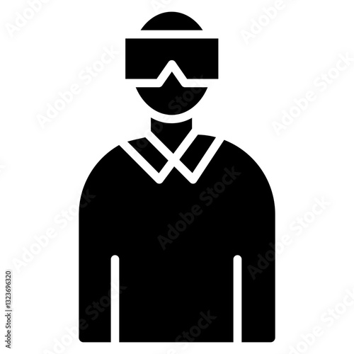 VirtualReality Line Icon Style