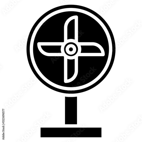 ElectricFan Line Icon Style