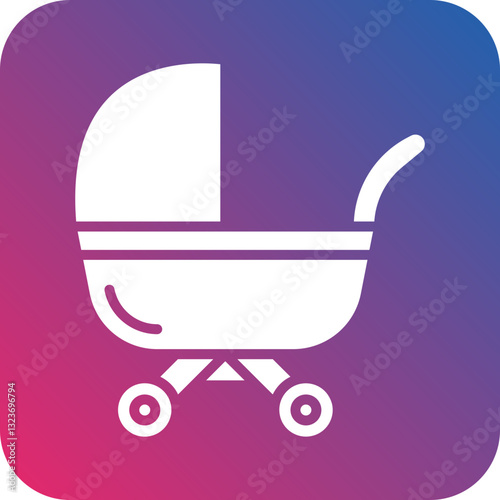 Stroller Icon Style