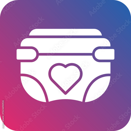 Diaper Icon Style