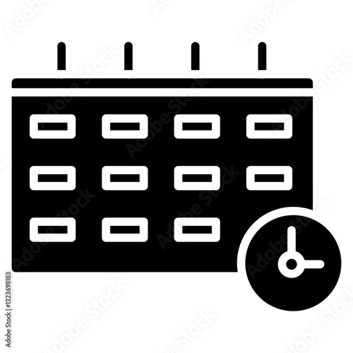 Deadline Line Icon Style