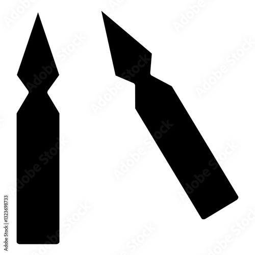 Ampoule Line Icon Style