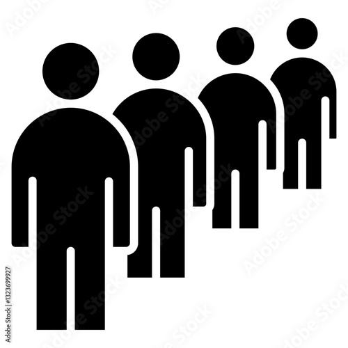 Queue Line Icon Style