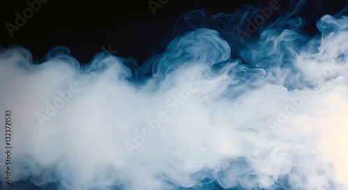 Veil of Shadows: The Elegance of Misty Swirls