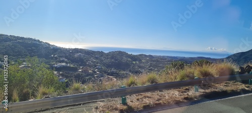 panorama of the mountains