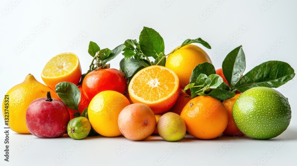 Healthy eating background. Food photography different fruits and vegetables isolated white background. Copy space. High resolution product Healthy eating background. Food photography different fruits and vegetables isolated white background. Copy space. High resolution product