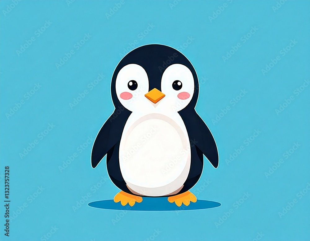 Naklejka premium ペンギン イラスト