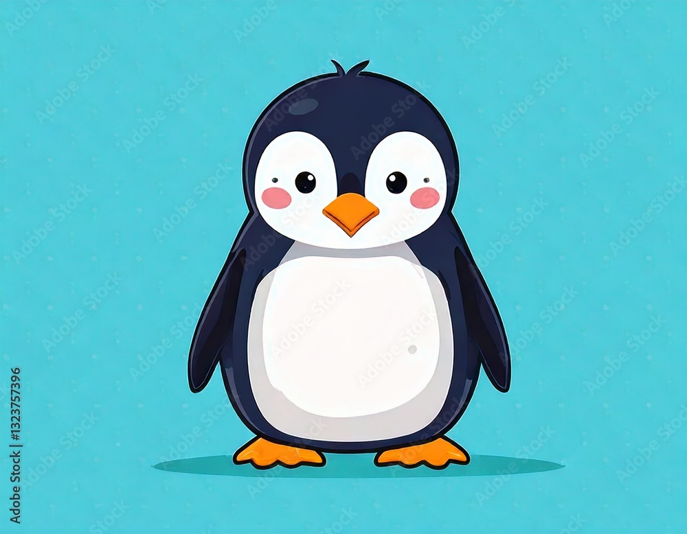 Naklejka premium ペンギン イラスト