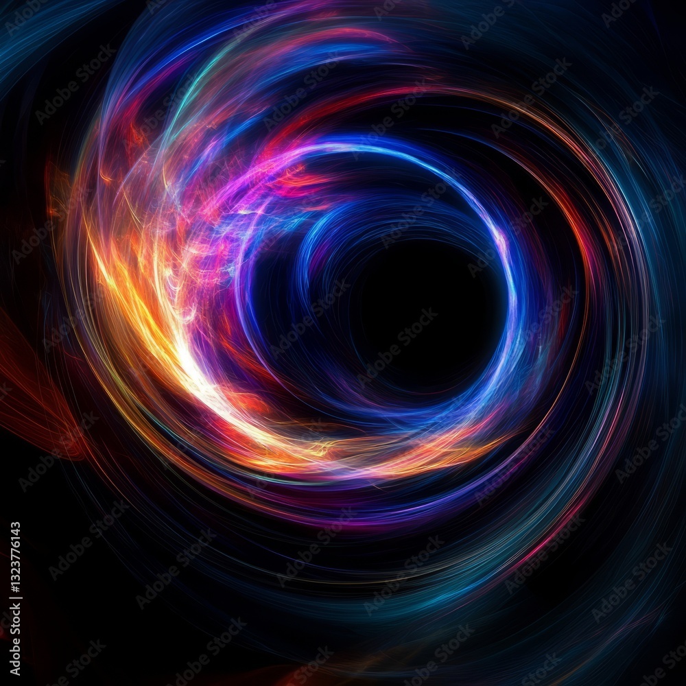 Moonlight Abstract Image Scene Light Black Holographic Moonlight Abstract Image Scene Light Black Holographic