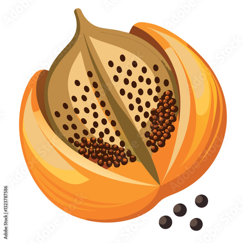 Illustration-of-poppy-seeds-isolated.