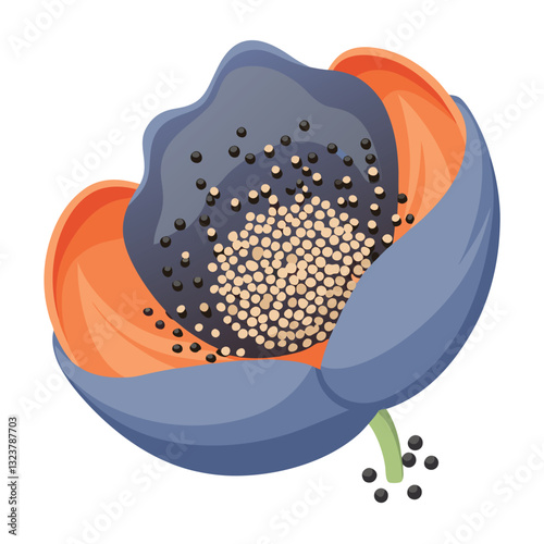 Illustration-of-poppy-seeds-isolated.