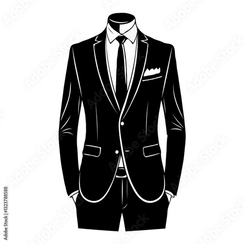 suit and tie