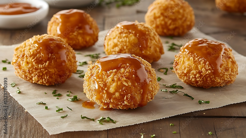 BBQ Ranch Chicken Bites Crunchy chicken bites drizzled with smoky BBQ sauce and cool ranch dressing BBQ Ranch Chicken Bites Crunchy chicken bites drizzled with smoky BBQ sauce and cool ranch dressing