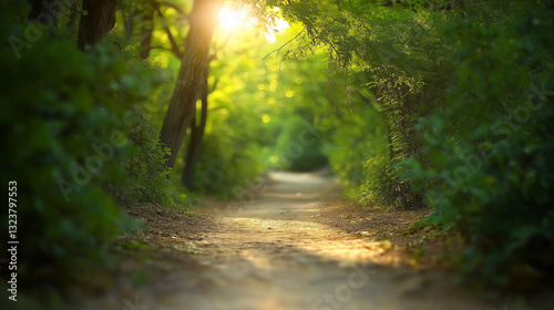 Two paths diverging in a forest, one old and overgrown, the other new and well-maintained, improvement concept, natural ambient light, f/4.0, soft bokeh background --ar 16:9 --v 6.1 --style raw --c 10 photo