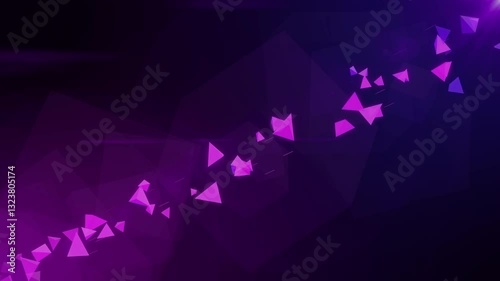 purple floating crystals with gradient backgrounds and 3d cubes background animation