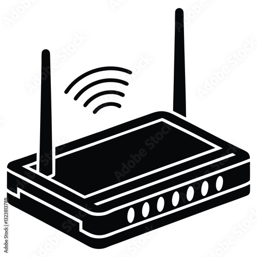 Wireless router equipment provides digital wifi internet access