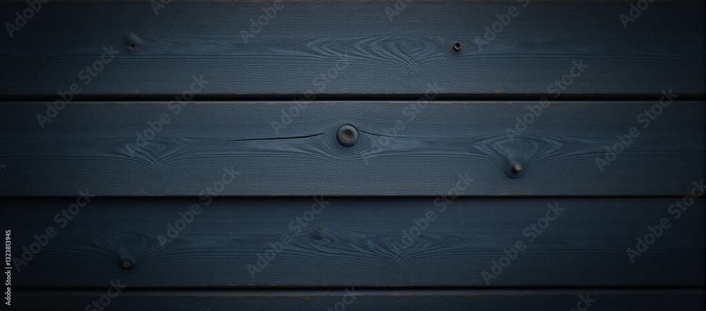 Naklejka premium A weathered-wood background featuring dark blues and browns for rustic designs