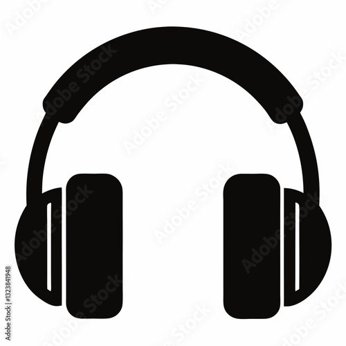 headphones icon vector illustration
