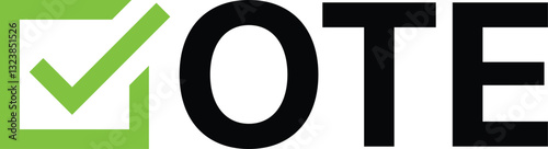 VOTE icon, symbol set. Voting design. Vector illustration