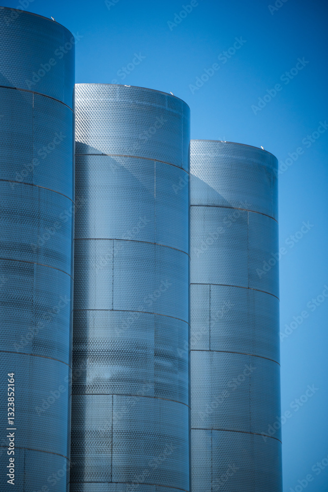Wine steel tanks
