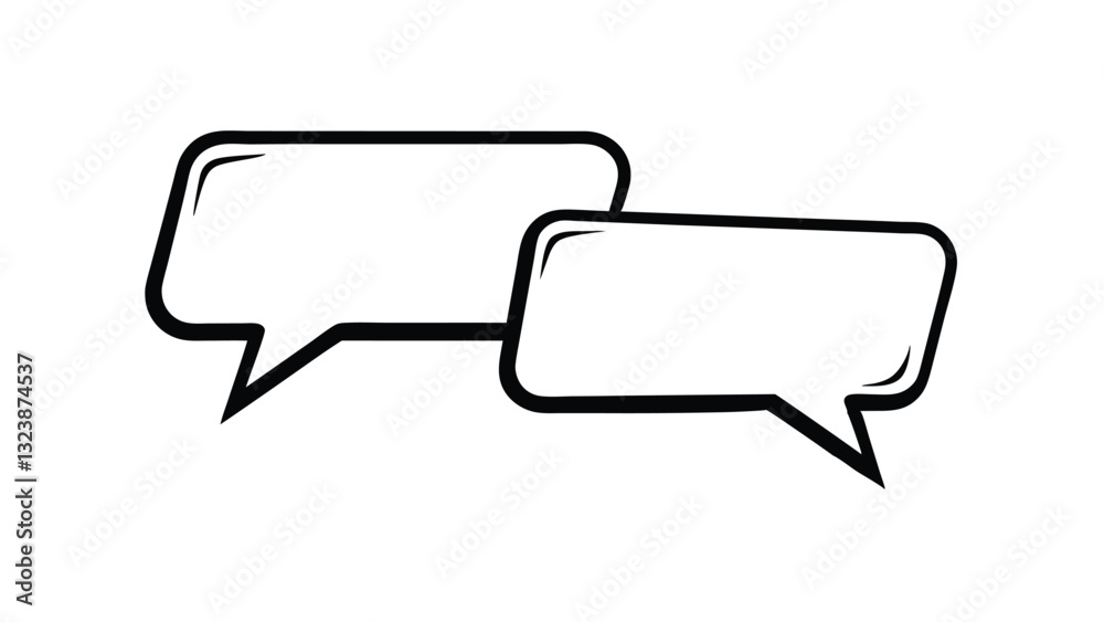 Communication Dialogue Speech Bubbles Pop Art Graphic Design Elements Communication Dialogue Speech Bubbles Pop Art Graphic Design Elements