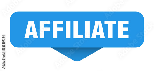 affiliate sticker. affiliate sign on transparent background