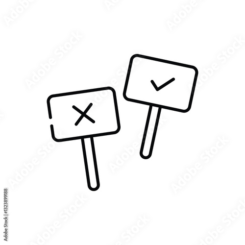 Protest  Vector icon