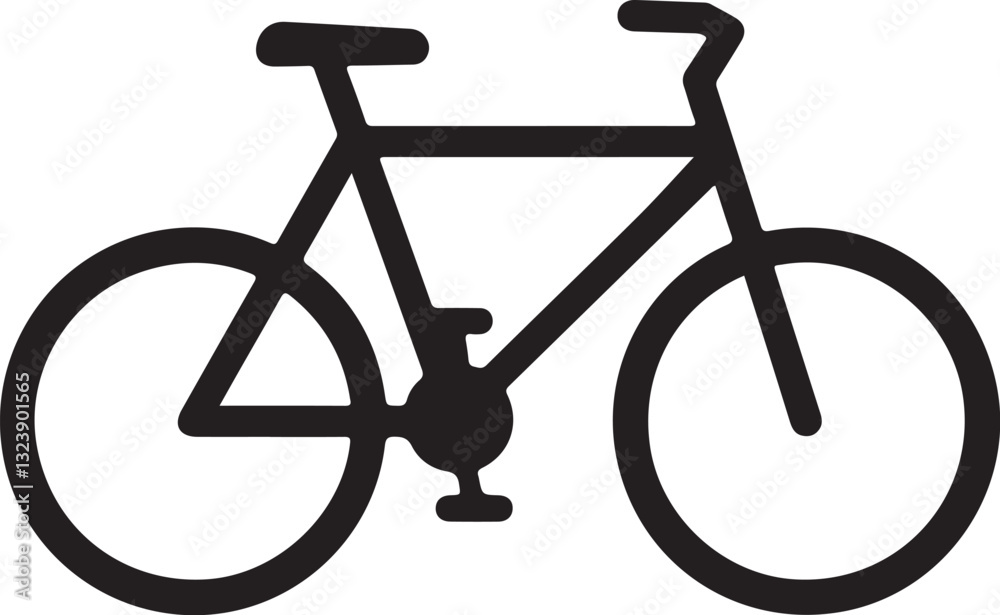 Bicycle icon bike vector symbol, Modern and editable bicycle icon.