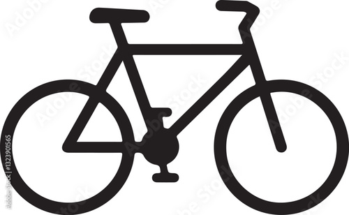Bicycle icon bike vector symbol, Modern and editable bicycle icon.