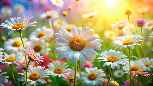 Daisy Wallpaper Backgrounds - Floral Nature