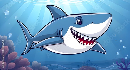 shark cartoon